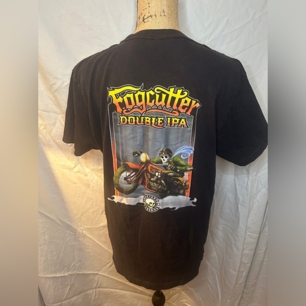 Lost Coast Fog Cutter IPA Grpahic Tee Size Large